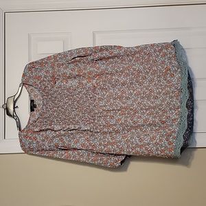Suzanne Betro blouse.  Floral print, size large